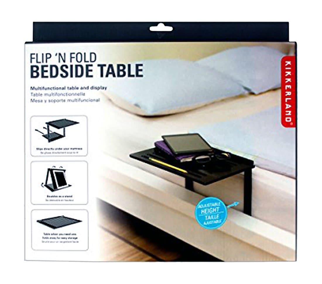 Delrie Flip and Fold Bedside Table