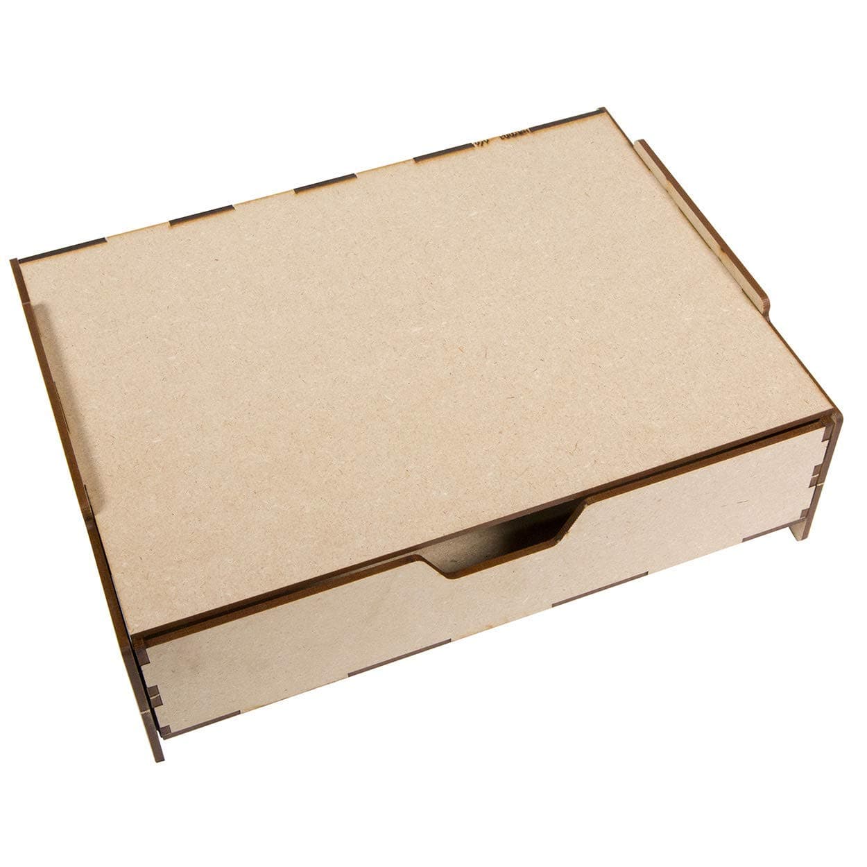 The Broken Token Modular Paint Rack - Single Straight Drawer Organizer for Paint Bottles, Pots, and Brushes - Expands Storage, Elevates Racks - Customize Your Pieces with Easy Organization & Access