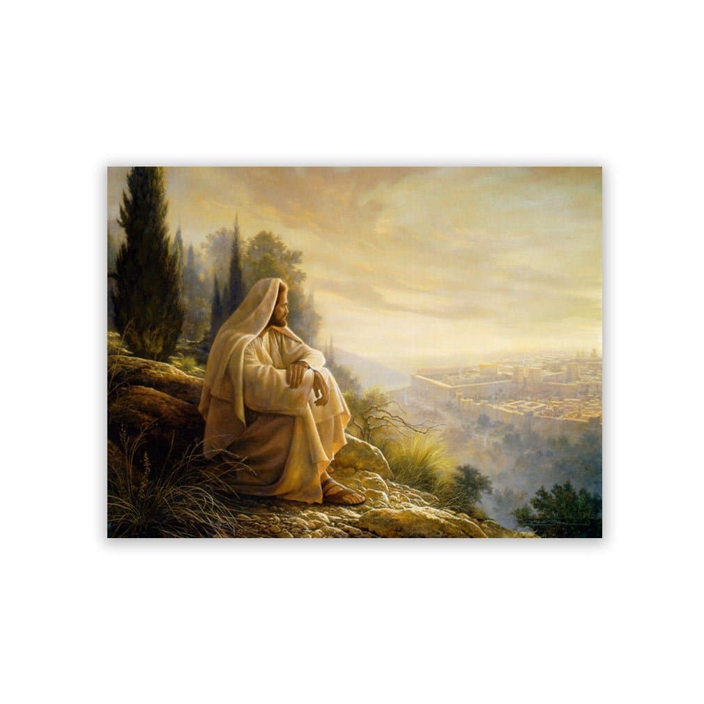 LDS O Jerusalem Temple Recommend Holder - No Flip