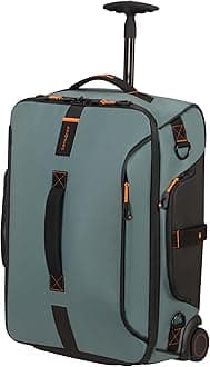 Paradiver Light - Travel Bag/Backpack with 2 Wheels, S, 55 cm, 51 L, Green (Forest), Forest, Travel Bag/Backpack with 2 wheels (55 cm - 51 L), travel bags