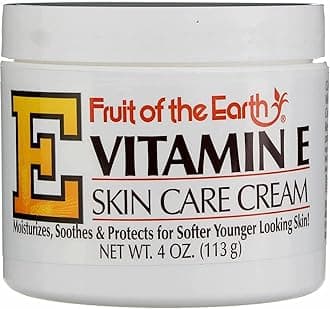 Vitamin E Skin Care Cream 4 oz per Jar- Pack of 8