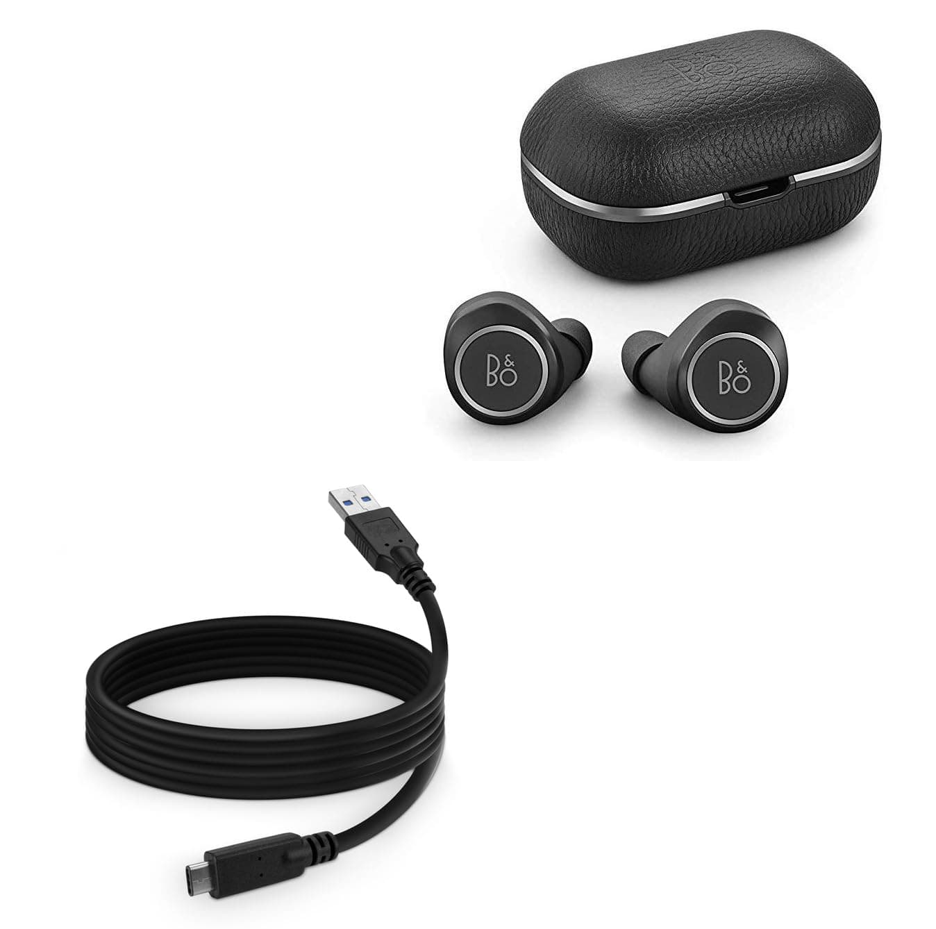 BoxWave Cable Compatible with Bang & Olufsen Beoplay E8 2.0 - DirectSync - USB 3.0 A to USB 3.1 Type C, USB C Charge and Sync Cable - 6ft - Black