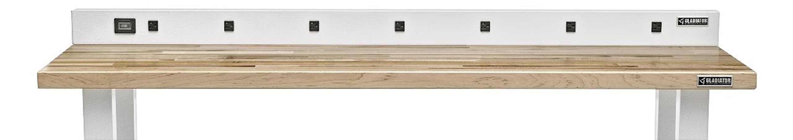 Gladiator GarageWorks GAAC68PSZW Gladiator Workbench Power Strip, White