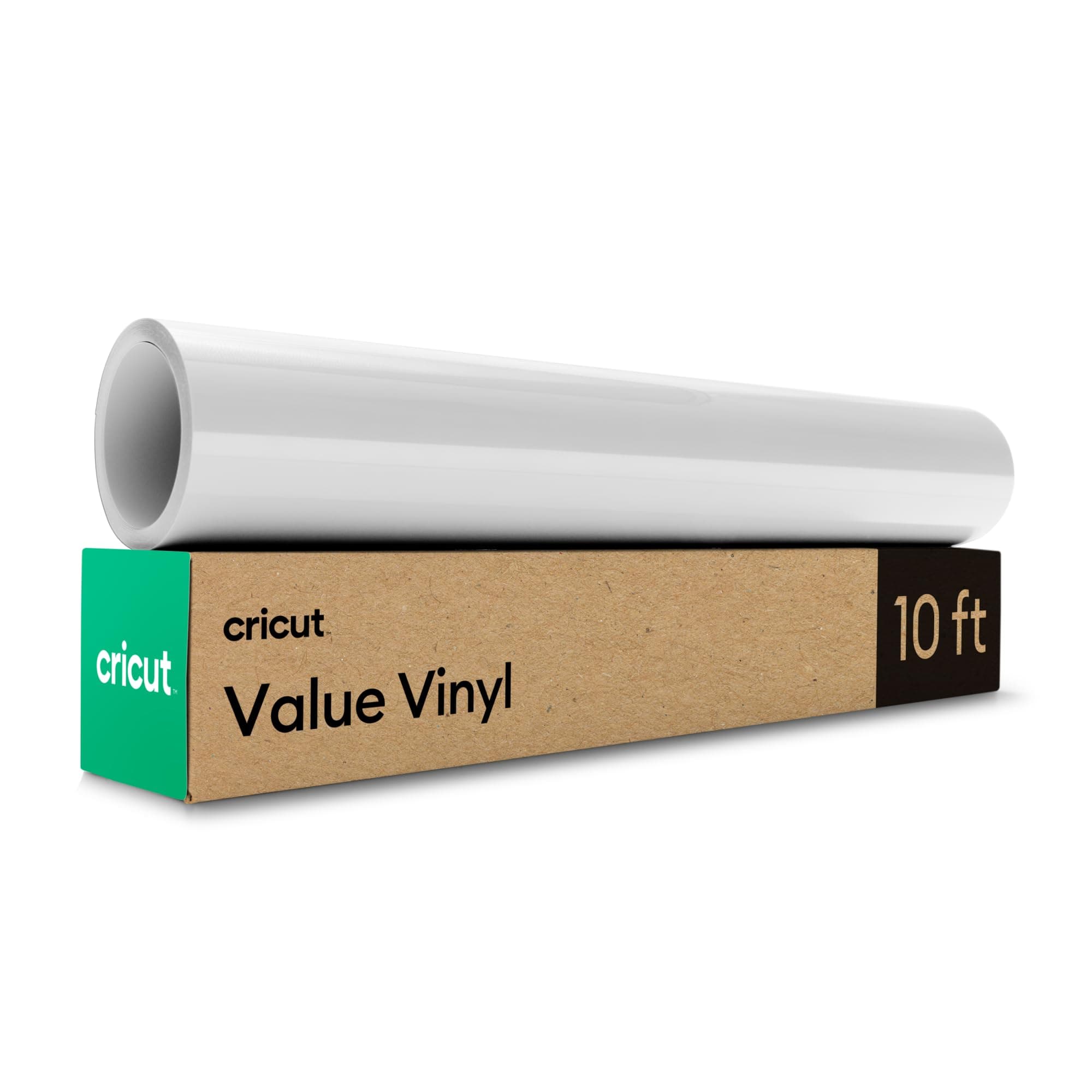 Value Permanent Vinyl, White (12 in x 10 ft)