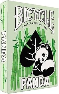 Panda Playing Cards, Cute Animal Playing Cards, 1 Deck
