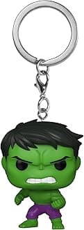 Funko Pop! Keychain: Marvel NC - Hulk - Marvel Comics Novelty Keyring - Collectable Mini Figure - Stocking Filler - Gift Idea - Official Merchandise - Comic Books Fans - Backpack Decor