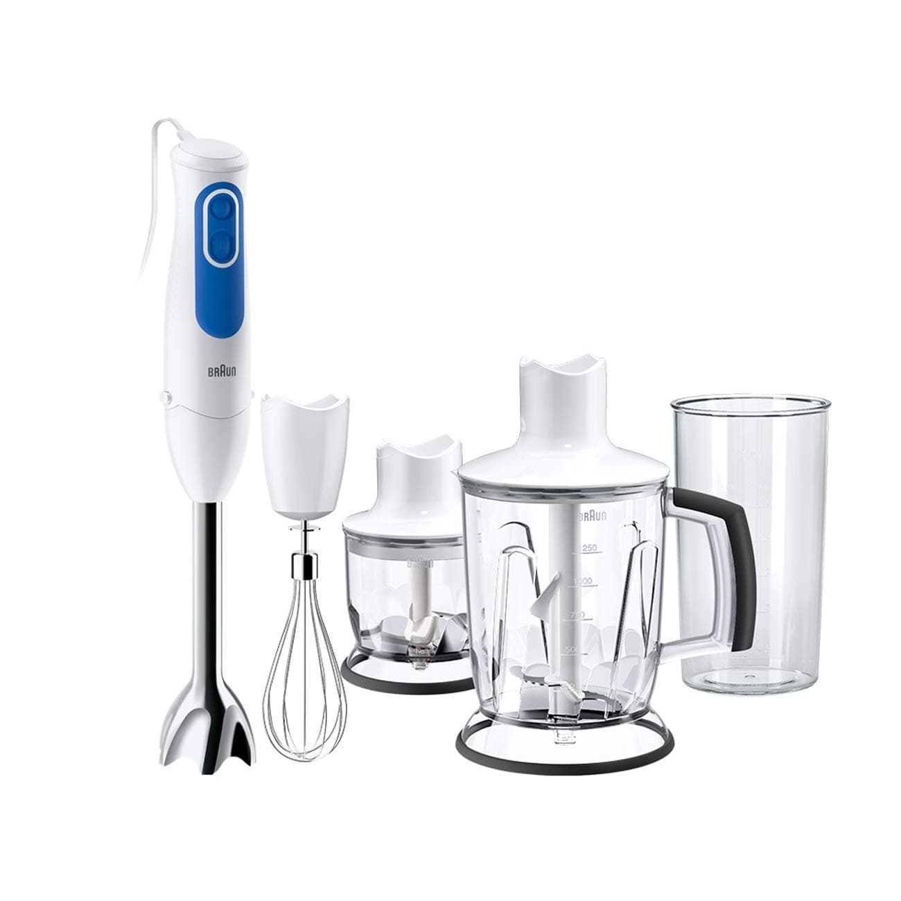 Braun Hand Blender, White, Mq 3045