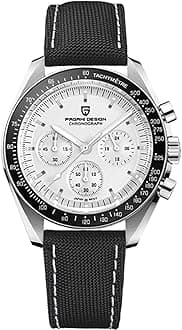 RollsTimiPagani Design 1701 V3 Men's Chronograph Quartz Dial 40mm VK63 Movement Stainless Steel Mirror Sapphire Watch 100 Metre Water Resistant Sports Watch