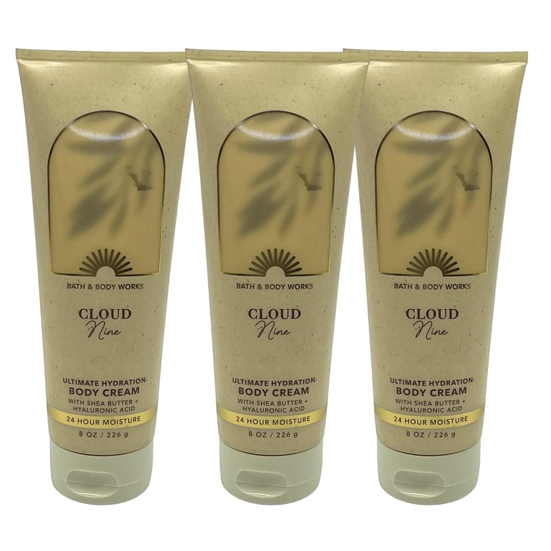 CLOUD NINE Cloud 9 Ultimate Hydration Body Cream - Pack of 3