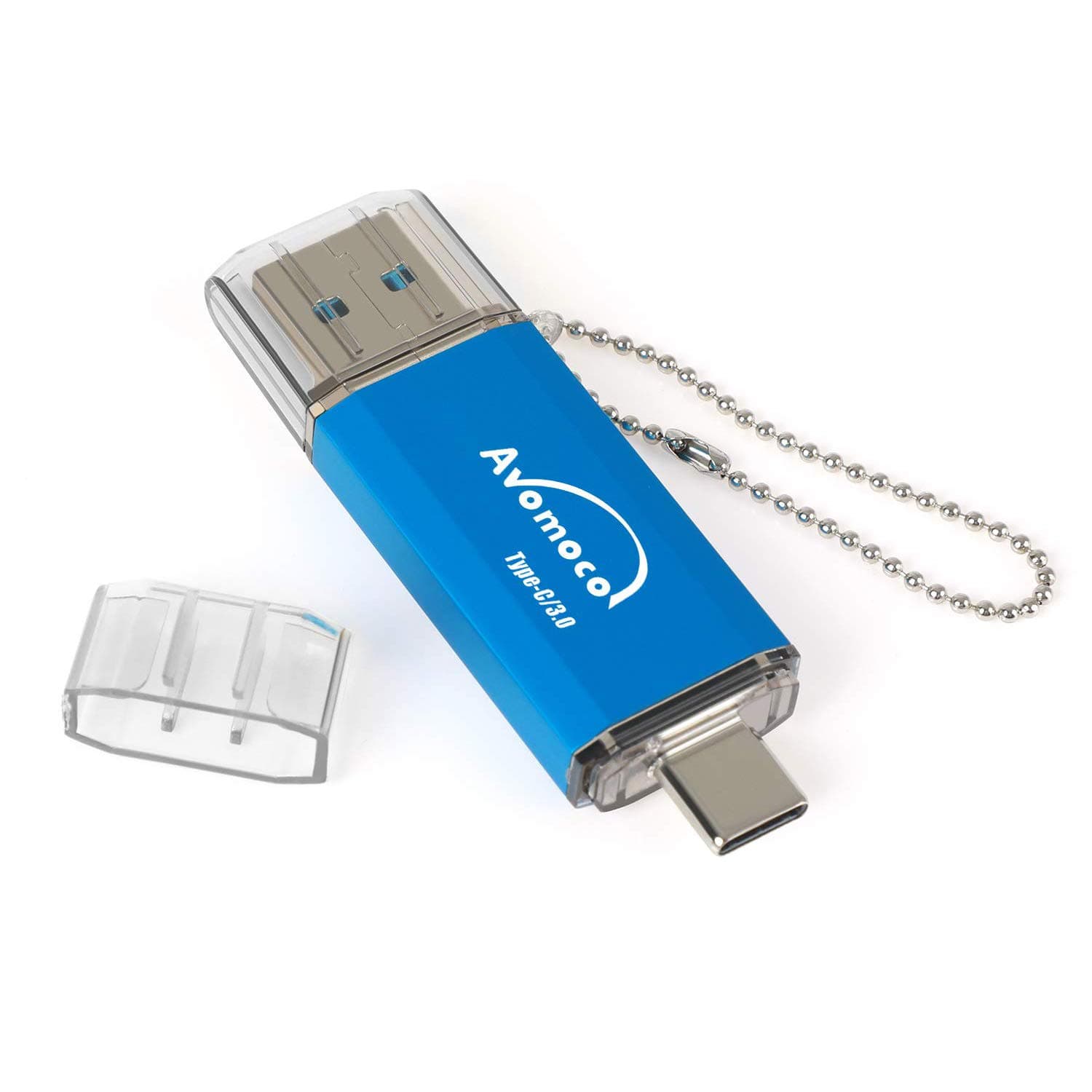 AVOMOCO USB 3.0/3.1 32GB Type C Dual High Speed Flash Drive for USB C Phones,Tablets,Photo Stick for Samsung Galaxy S10,S10+S8/S8+/S9/S9+,Note7/8/9,A6S/A9S,Google Pixel,LG,Hua Wei.
