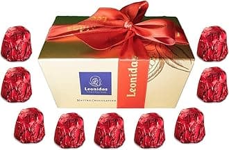 Leonidas 16 Cerise Dark Chocolate, Whole Morello Cherry With Liquor Cream