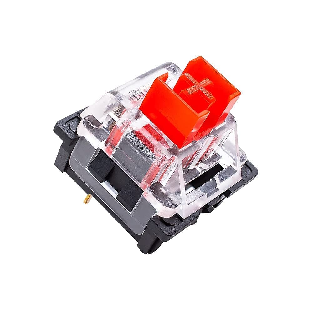 OUTEMU (Gaote) Red Switch 3 Pin Keyswitch DIY Replaceable Switches for Mechanical Gaming Keyboard (20 PCS)