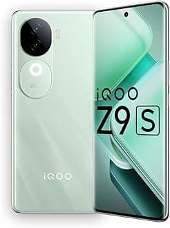 iQOO Z9s 5G (Onyx Green, 8GB RAM, 256GB Storage) | 120 Hz 3D Curved AMOLED Display | 5500 mAh Ultra-Thin Battery | Dimesity 7300 5G Processor | Sony IMX882 OIS Camera with Aura Light