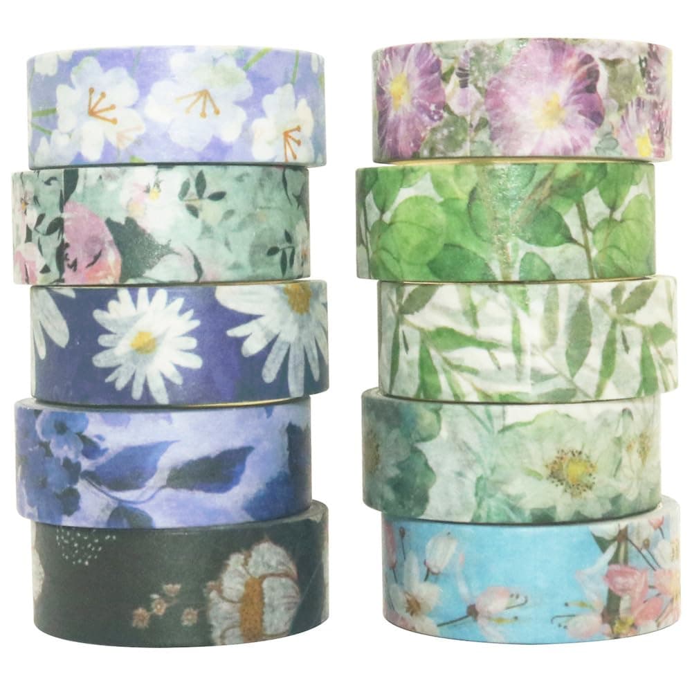 Cold Flowers Washi Tapes