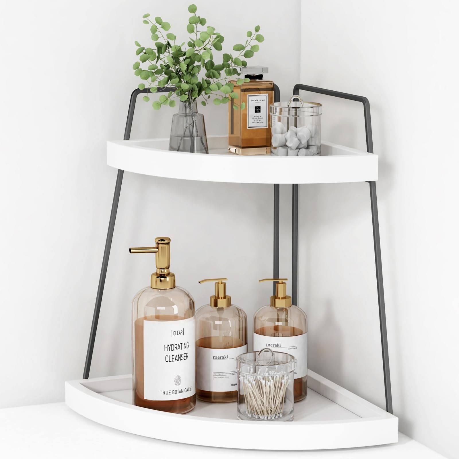 Click Item @ Corner Bathroom Counter Organizer