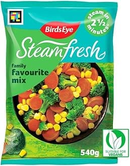 4 Steamfresh Family Favourite Mix, 540 g