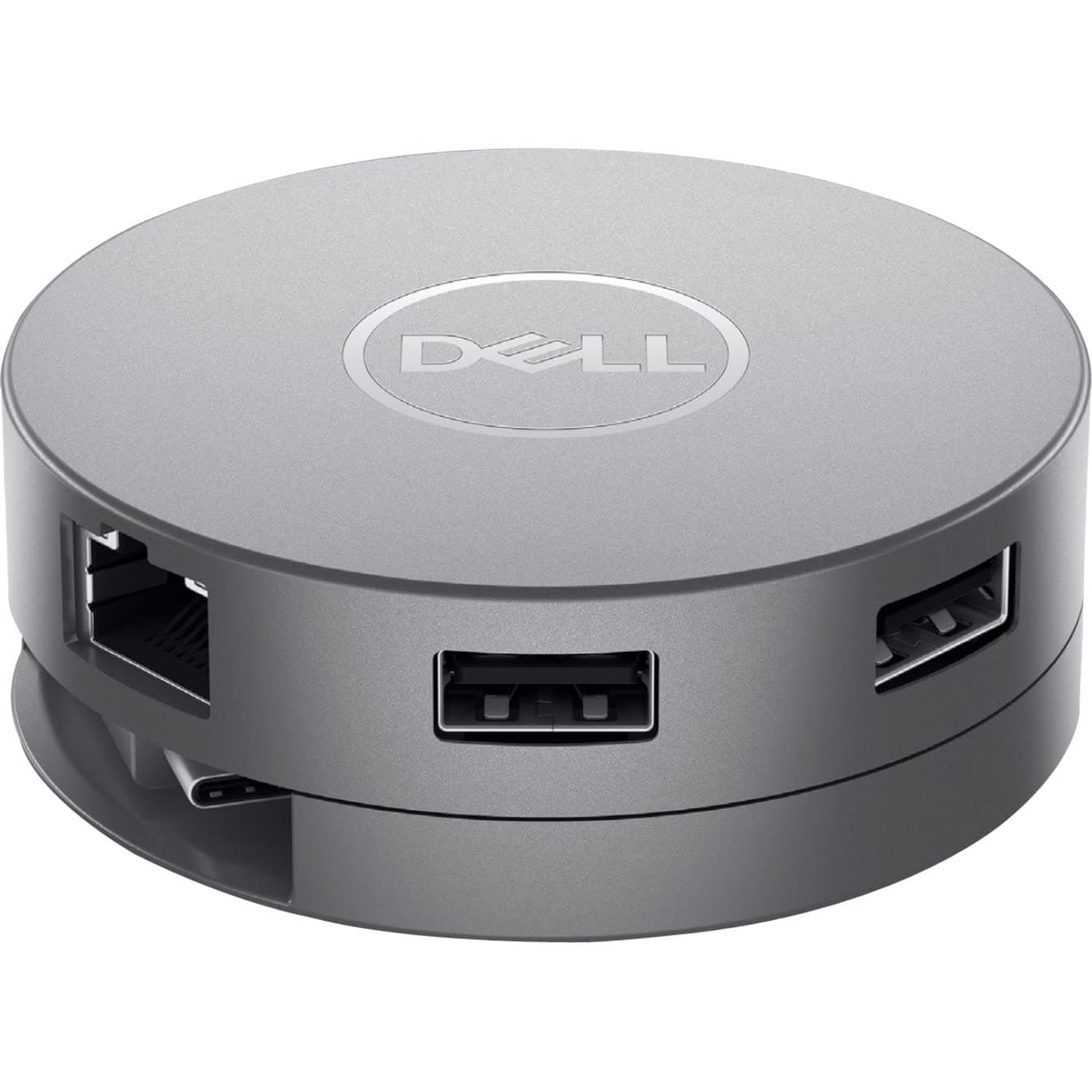 Dell DA310 USB-C Mobile Adapter, 7-in-1, Type C Laptop Compatible - Dock and Adapter - Gray