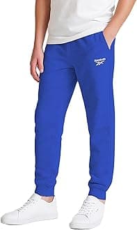Reebok Boys Sweatpants - Soft Performance Fleece Boys Joggers Athletic Pants with Elastic Waist & Pockets (Sizes Run Small)