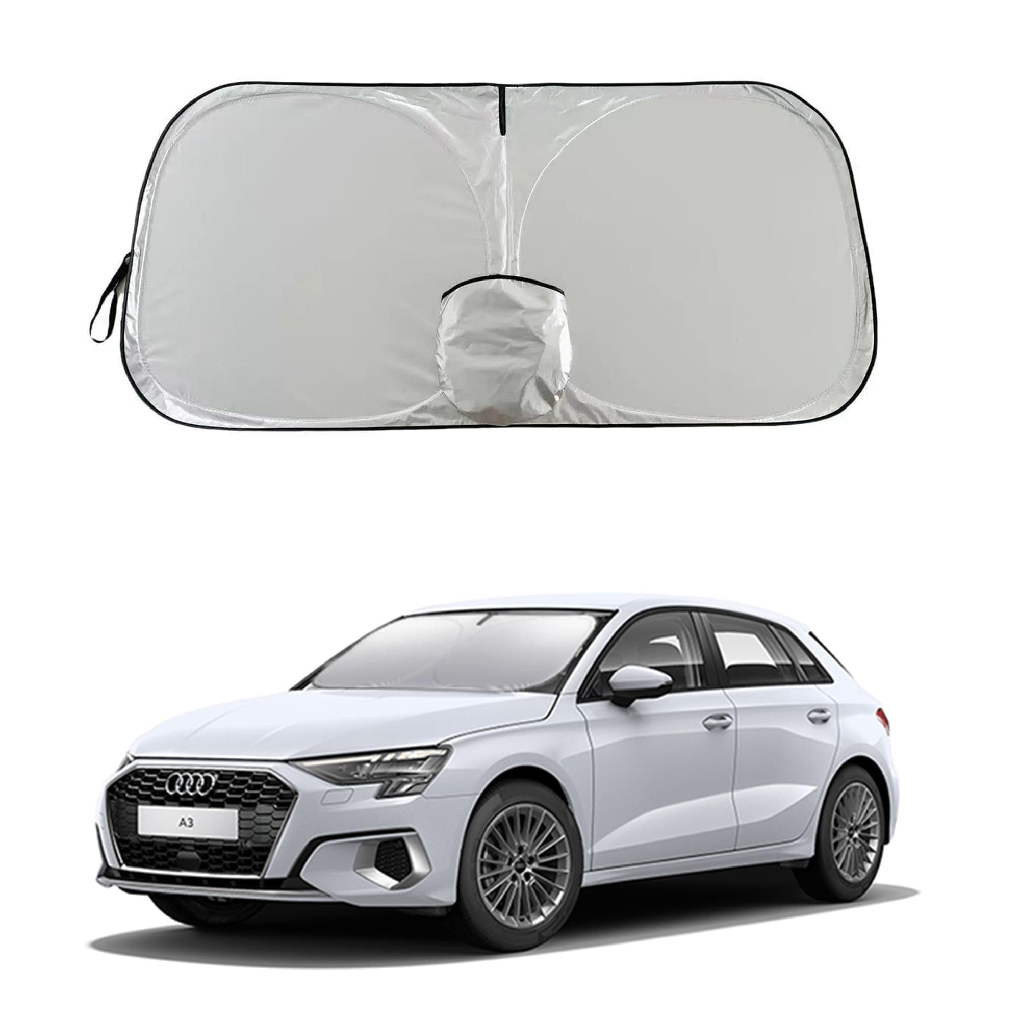 Audi A3 A4 A5 Dedicated Windshield Sun Shade, Sunshade Windshield Visor for Audi A3 A4 A5 1995-2024.