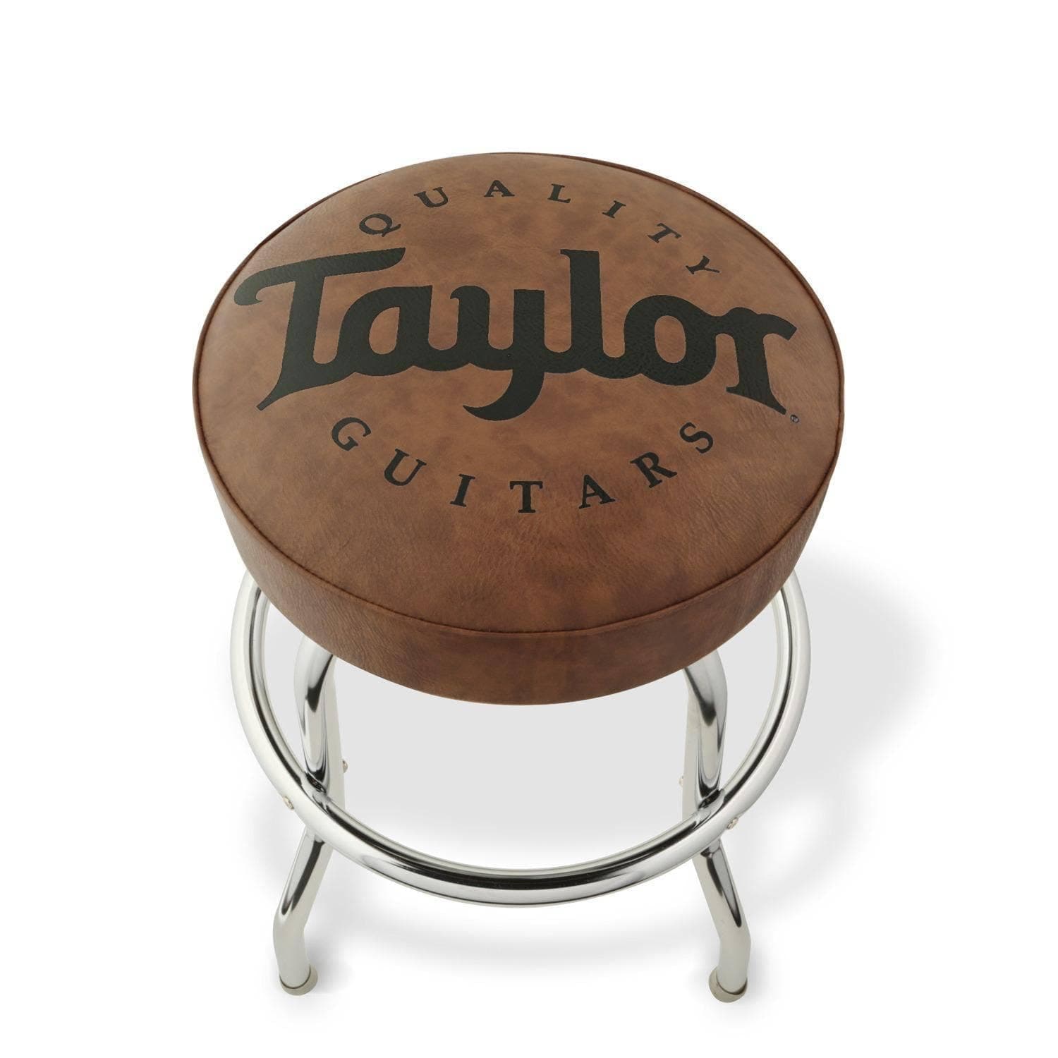 Taylor 24 Inches Logo Barstool - Brown