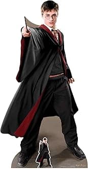 Star Cutouts SC1478 Harry Potter Quidditch Captain Lifesize Cardboard Cutout – Official Wizarding World Display for Parties & Bedroom Décor