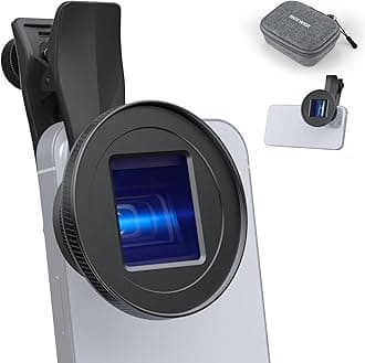 NEEWER 400mm Telephoto Phone Camera Lens with 17mm Threaded Lens Clip, 70cm M...