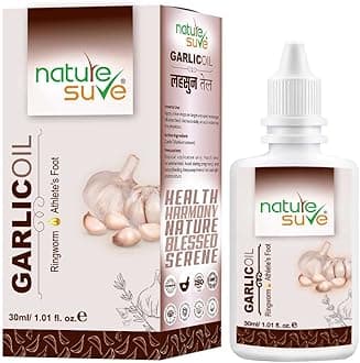Nature Sure Garlic Oil for Ringworm and Athlete's Foot in Men & Women - 1 Pack (30ml)