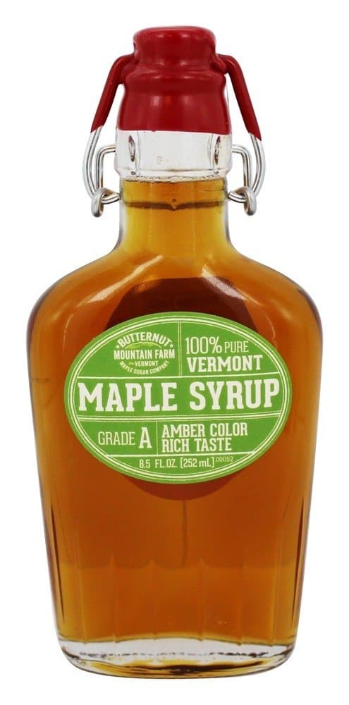 Vermont Grade a Medium Amber Maple Syrup in a Clasp Top Jar - 8.5oz