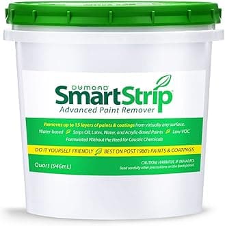 Dumond Smart Strip Advanced Paint Remover- Strips 15+ Layers of Paint, Environmentally Friendly, Non-Toxic, Safe, No Hazardous Fumes, No Foul Smells (1 Gallon)