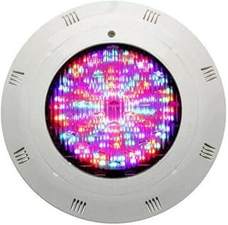 Eapmic 18W 12V Colorful RGB 252 LED Underwater Light IP68 Waterproof Remote Control Swimming Pool Lamp SPA Pond Fountain Light