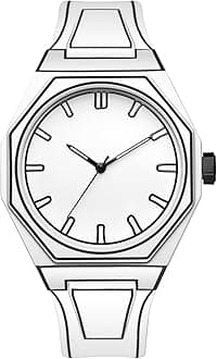 FANMIS Men's Anime-Inspired Fashion Sketch Wristwatch Minimalist Creative Wormhole Design Stylish and Durable Timepiece for Men's Sports Watch