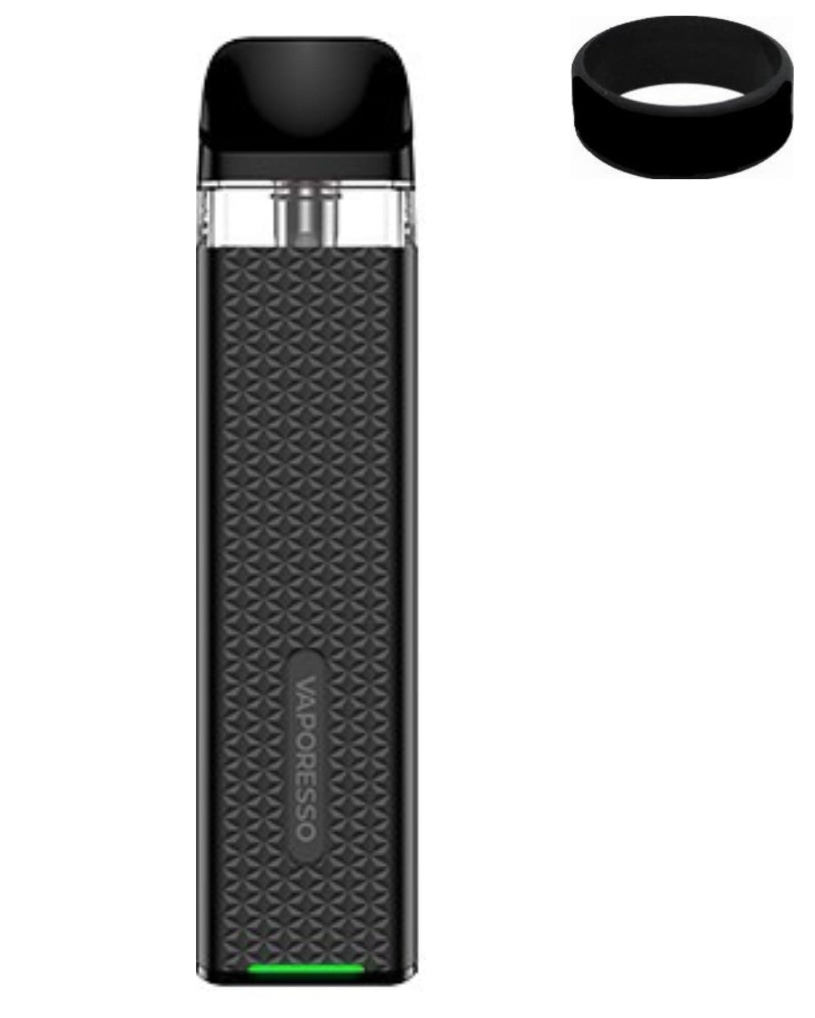 Xros 3 Mini Vape Kit 16w 2ml 16W Ecigarette Device Ecig Starter Kit Compatible With Vaporesso Xros Pods 1.0/0.6ohm/0.8ohm Nicotine Free (Black)