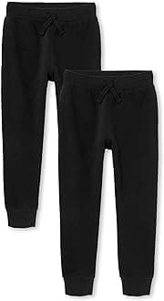 The Children's Place Boys' Active Fleece Jogger Pants