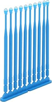 ZJchao Dental Adhesive Tip Applicator, 20pcs Disposable Dental Microbrushes Easy Adhesion Brushing Liquid, Oral Clinic, Wide Applications Microbrush Applicator Sticks