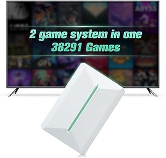 Retro Game Console Hdd 500Gb, Plug And Play Video With Built In 38291 Games, Emulator Compatible 50 Emulators, Playnite&Retrobat 2 Syatem 1, Portable Stick