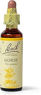 Bach Original Flower Remedies Gorse, Know Your Own Mind, Remain Hopeful, Emotional Wellness, Natural Flower Essence, 20ml