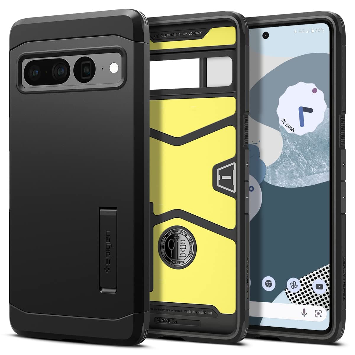 Tough Armor Case Compatible with Google Pixel 7 Pro - Black