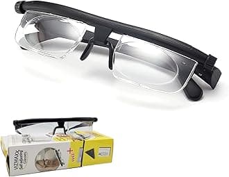 Primafocus Adjustable Reading Glasses, Dial Vision near and Far Sight (1pcs)