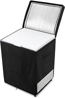 Breast Freezer Cover, Fits Compact 9ft ChestFreezer, 38"L x 23"W x 34"H, Waterproof, Dustproof, Freezer, Open, Durable, Thick, Upright