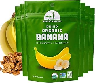 Mavuno Harvest Fruit Dried Banana Org 2 Oz