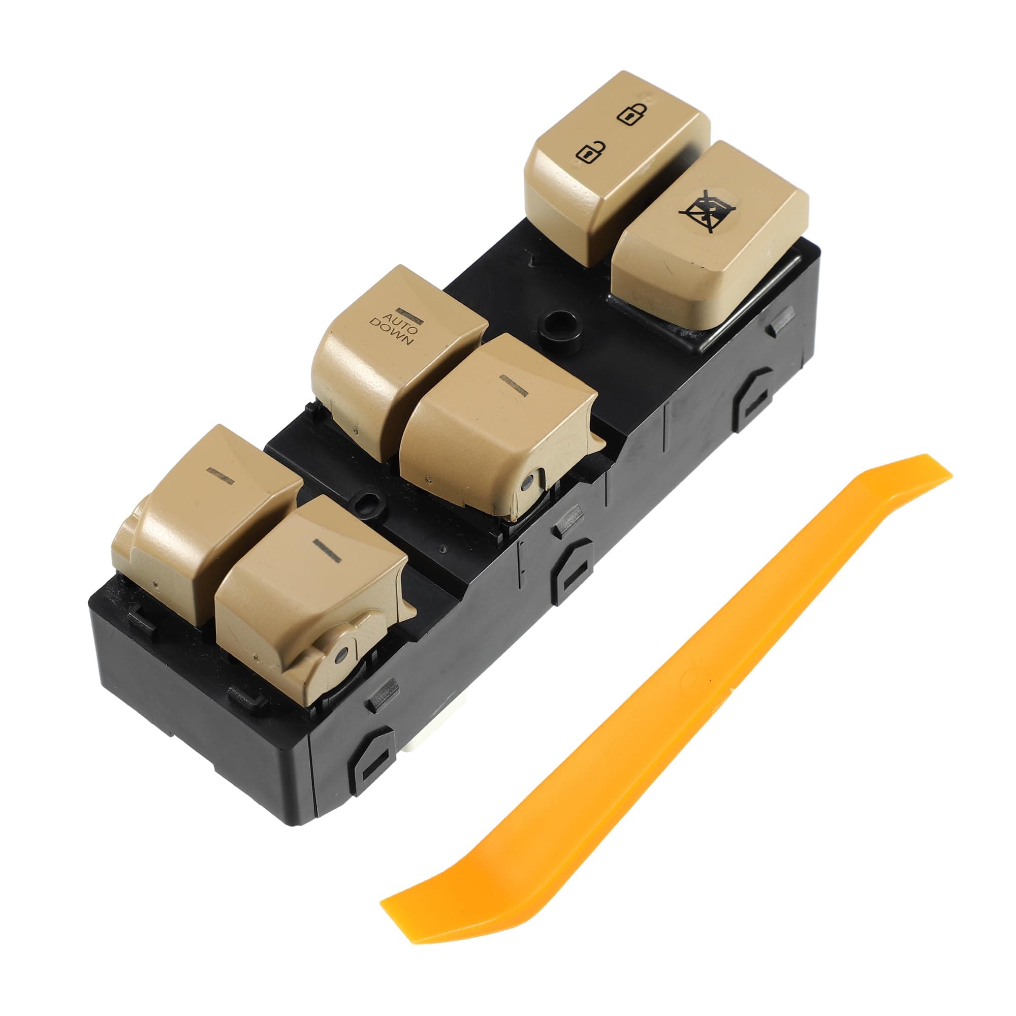 ACROPIX Power Window Switch 1 AUTO Down Window Control Switch Fit for Hyundai Elantra Move 2012-2016 with Removal Tool No.93570-3X000 - Pack of 1