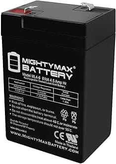 Mighty Max Battery 6V 4.5AH SLA Replacement Battery for Jiming JM-6M4.5AC