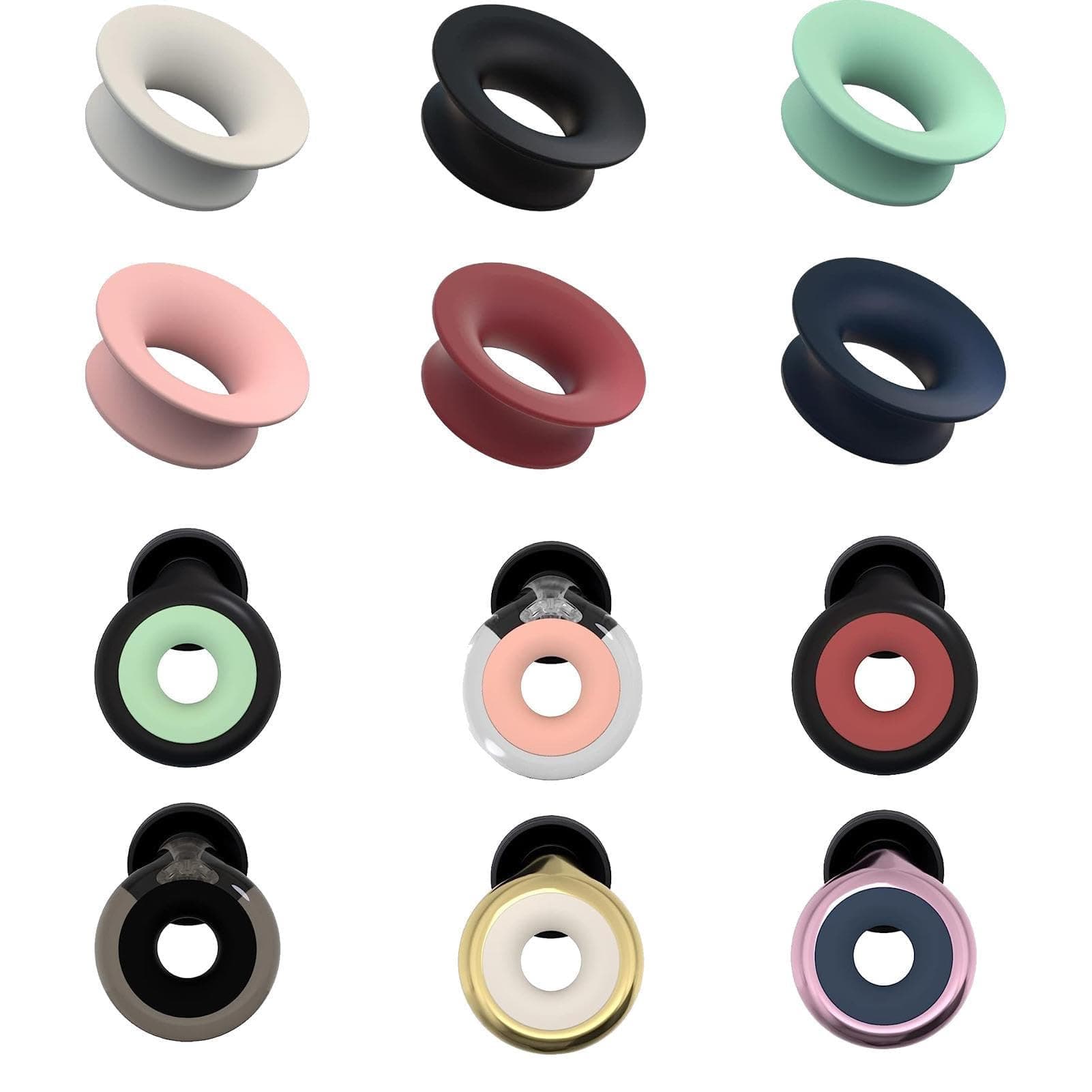 Loop Earplugs 12Pack Mute Style Earplugs Mute Style Pack for Loop Earplugs Quiet Ear Plugs Accessories Loop Earplugs Daily Control Bundle for Loop Earplugs 5 Db Noise Reduction