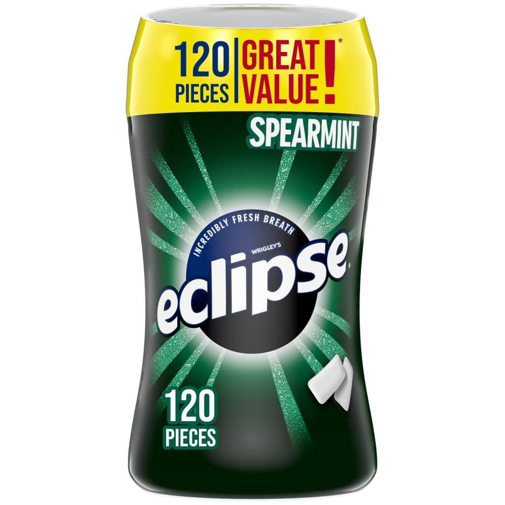 Eclipse, Sugar Free Gum Spearmint, 120 ct