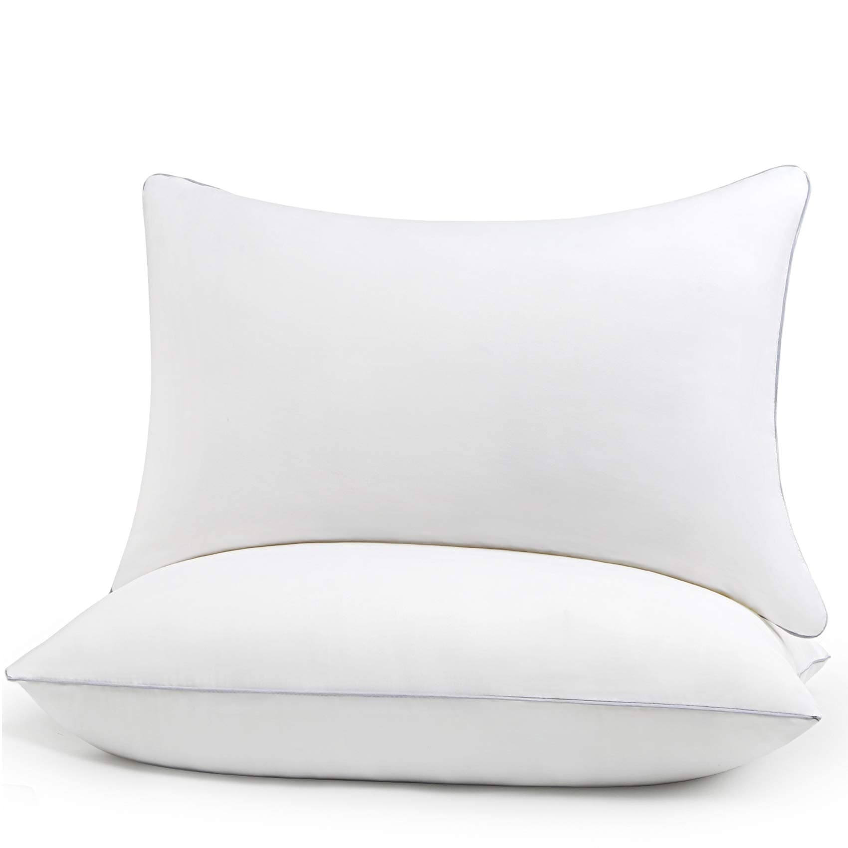 HIMOON Bed Pillows for Sleeping 2 Pack,King Size Cooling Pillows Set of 2,Top-end Microfiber Cover for Side Stomach Back Sleepers