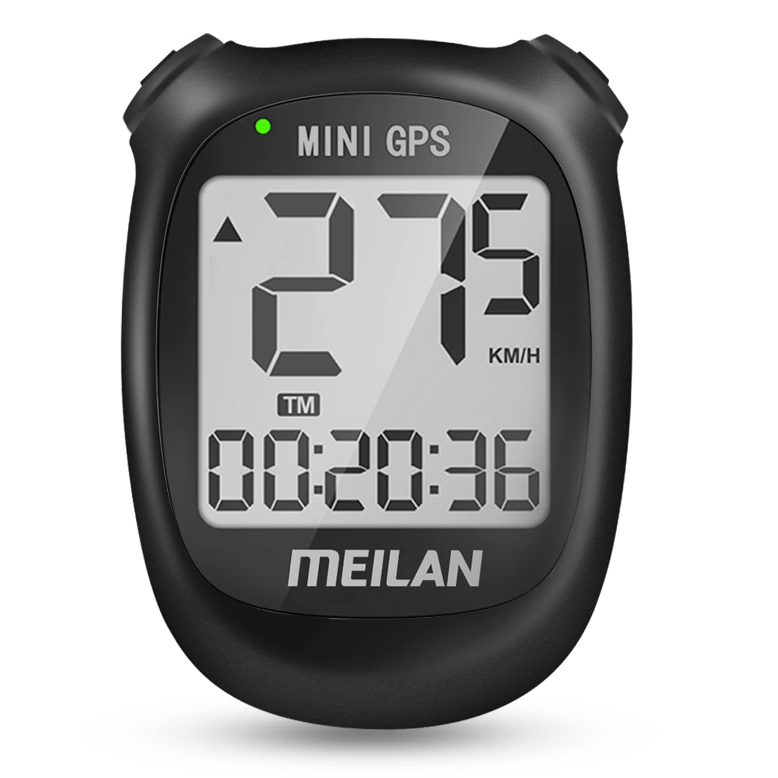 MEILANM3 Mini GPS Bike Computer Wireless Cycle Computer Bicycle Speedometer and Odometer Black …