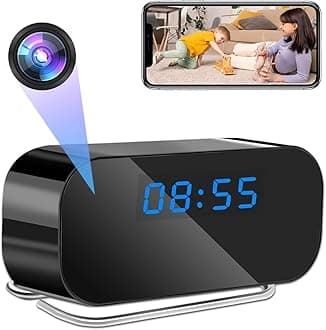 Mini Camera Surveillance Camera Security Camera Small Camera Smartphone Linkage 【140° Wide Angle HD1080P Night Vision, Motion Detection Automatic Alert 4 Hours Operation 256GB】 Long Recording Mini
