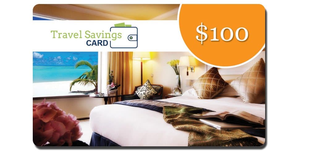 $100 Travel Savings Card