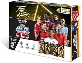 Topps UEFA Champions League Match Attax 24/25 Trading and Collectible Card Game (Time to Shine Collector Box - Volume 4)