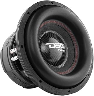 EXL-XX12.4DHE 12” High Excursion Car Audio Subwoofer 4000 Watts Dual Voice Coil 4 Ohms (1 Speaker) High Performance Big Bass Applications High Power